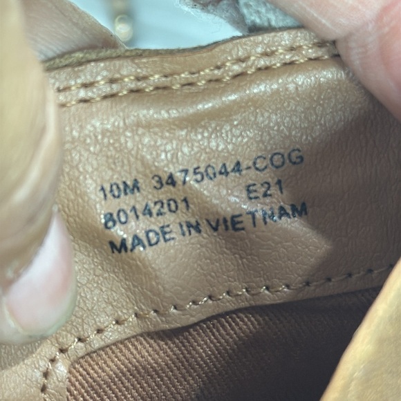 (P5) Frye Judith Cognac
Brown Leather Ankle Boot
3475044 Zip Closure Size 10M,W - Picture 8 of 14